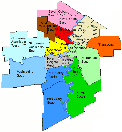 Map of Neighbourhood Clusters