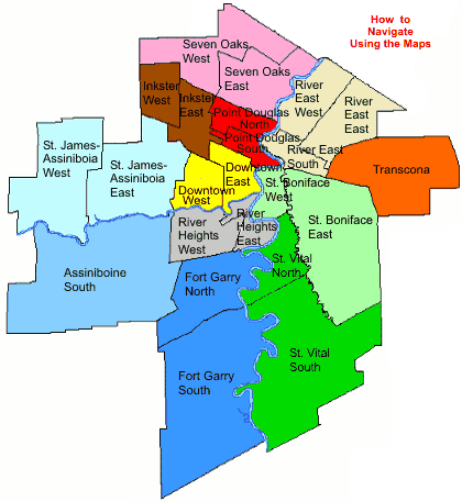 Map of Neighbourhood Clusters