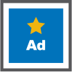 Graphic depicting puppy/small dog room ad