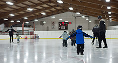 Public ice skating
