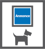 Graphic depicting dog kennel ad