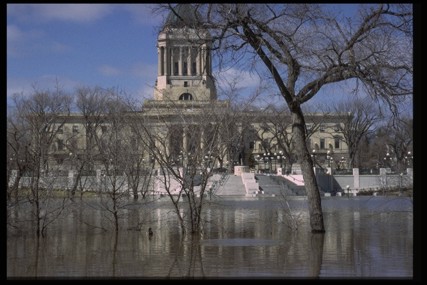 Roslyn Road - view of Legislative Building