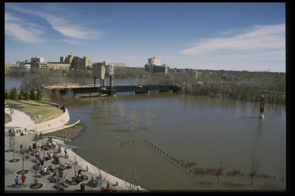 The Forks - view of the confluence