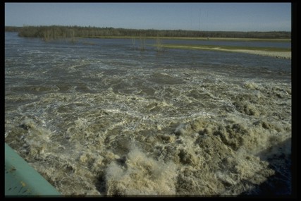The floodway operation begins. The City partners with Cable TV Channel 11, a local public broadcaster, to provide the main source of flood information to residents and the media.