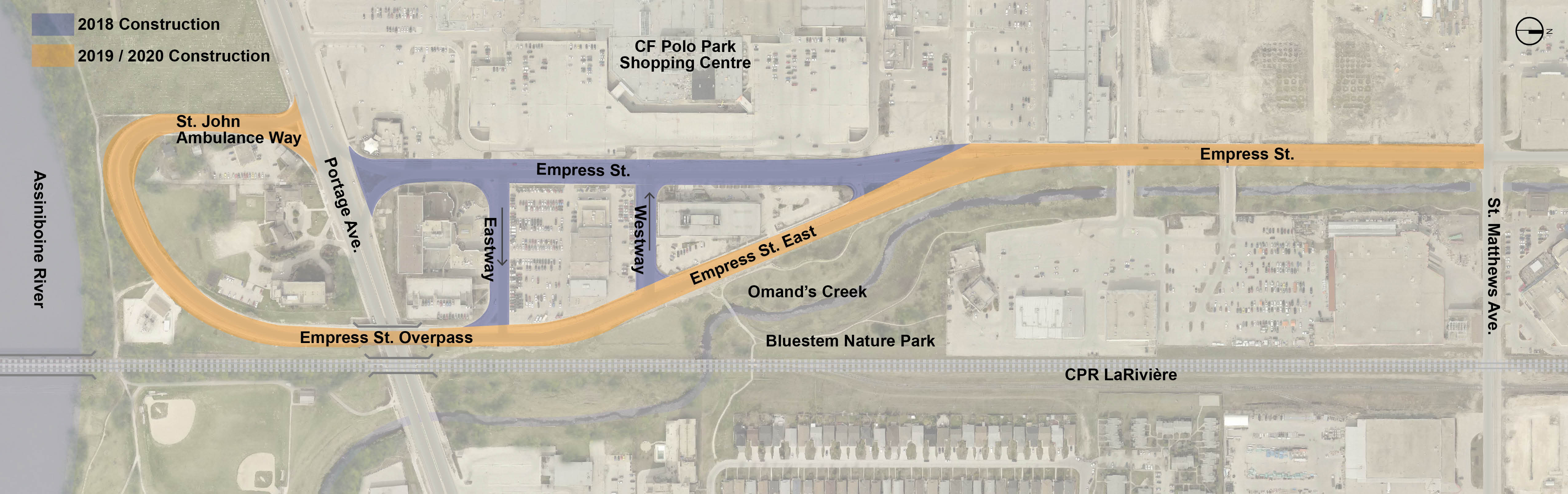 Empress area map