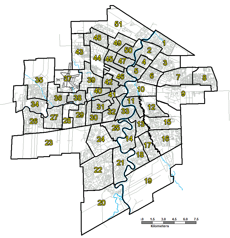 Mosquito Fogging Program Area Map