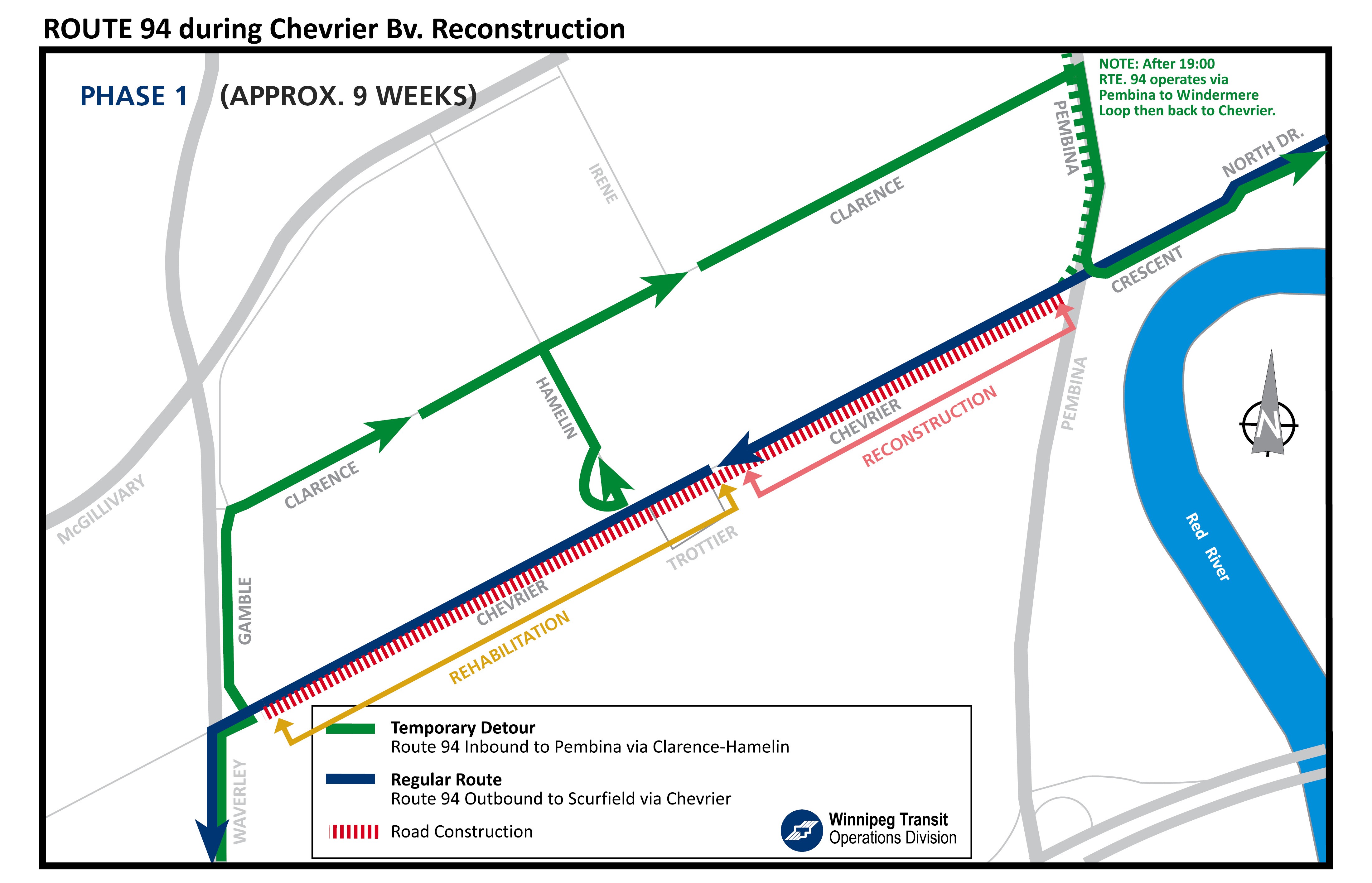 Transit Detour Phase 1