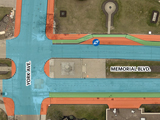Memorial Protected Bike Lanes