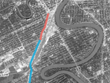 Pembina Highway buffered bicycle lane