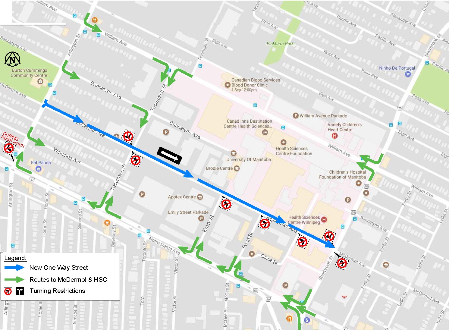 routing map