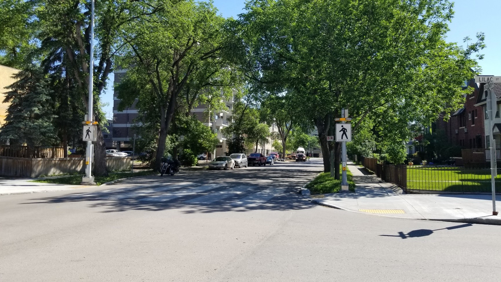Ground Mounted System Pedestrian Crossing Control