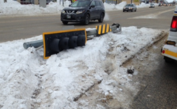 Broken traffic light