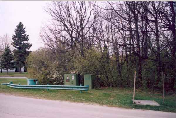 Picture of existing Crane pumping station