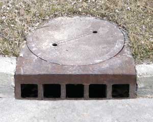 Frame and grate combination photo